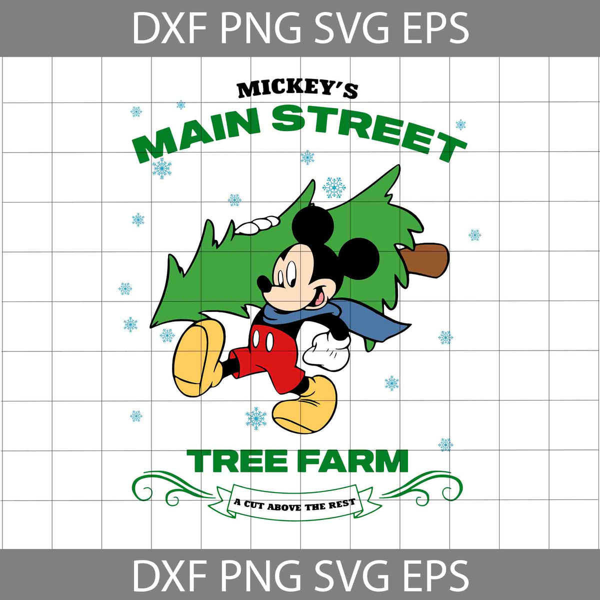 Mickey Mouse Christmas Svg, Merry Christmas Svg, Cartoon Svg, Christmas