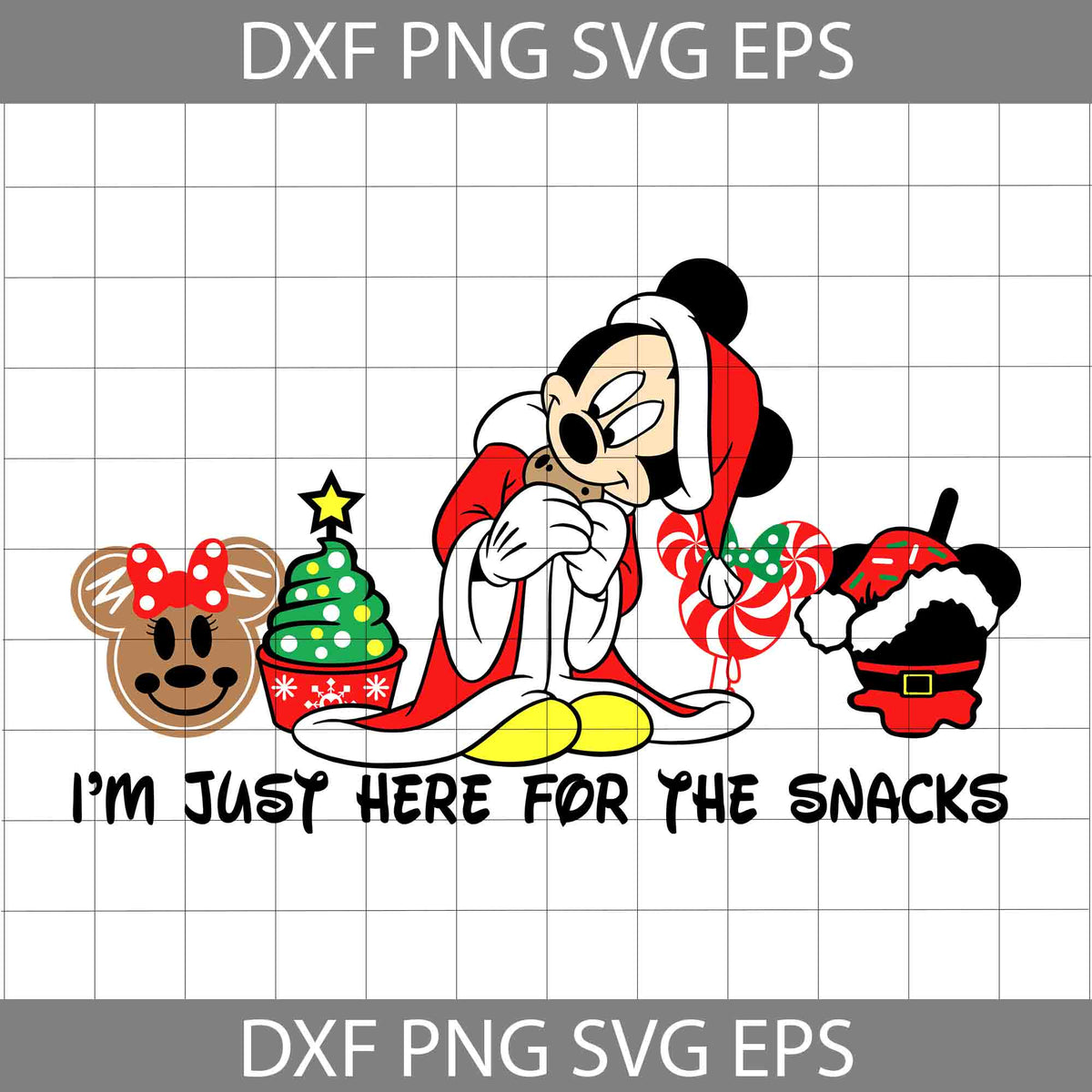 Mickey Christmas Svg, Mickey Mouse Christmas Svg, Merry Christmas Svg
