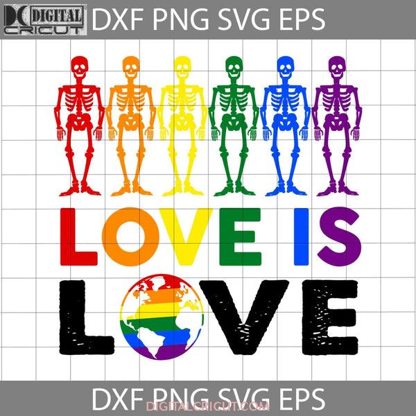 Love Is Lgbt Pride Svg Cricut File Clipart Png Eps Dxf