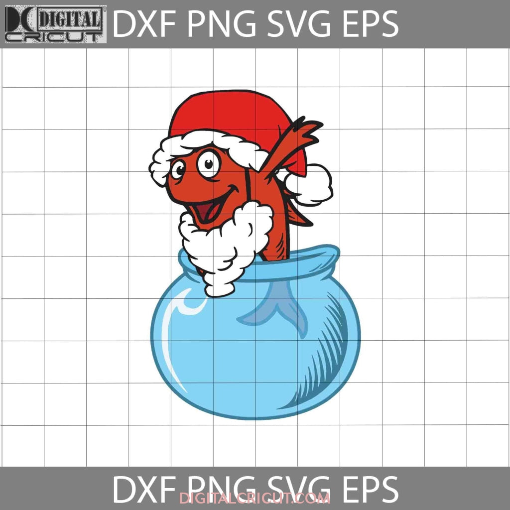 Merry Fishmas SVG, Christmas SVG, Holiday Svg