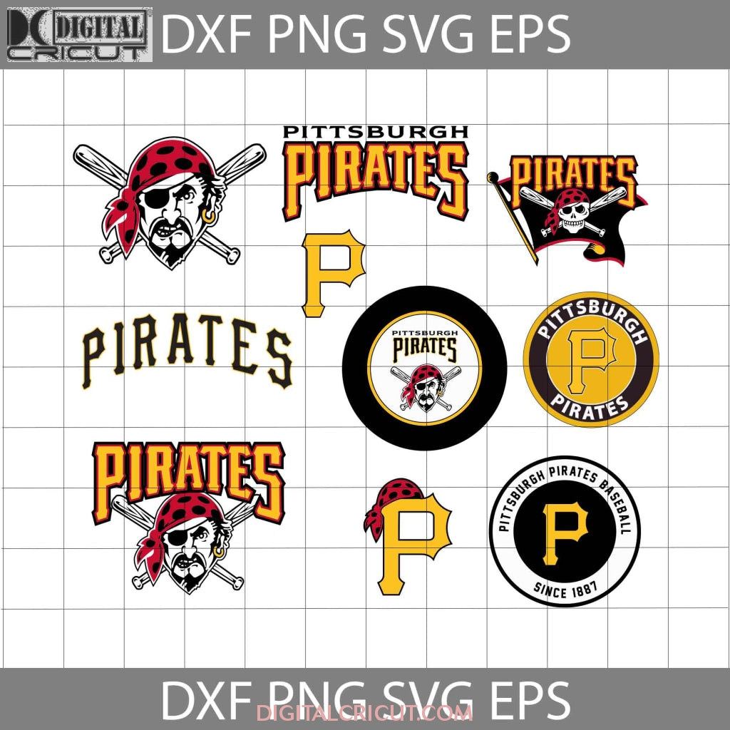 Buy Pittsbug Pirates Logo Vector Eps Png File