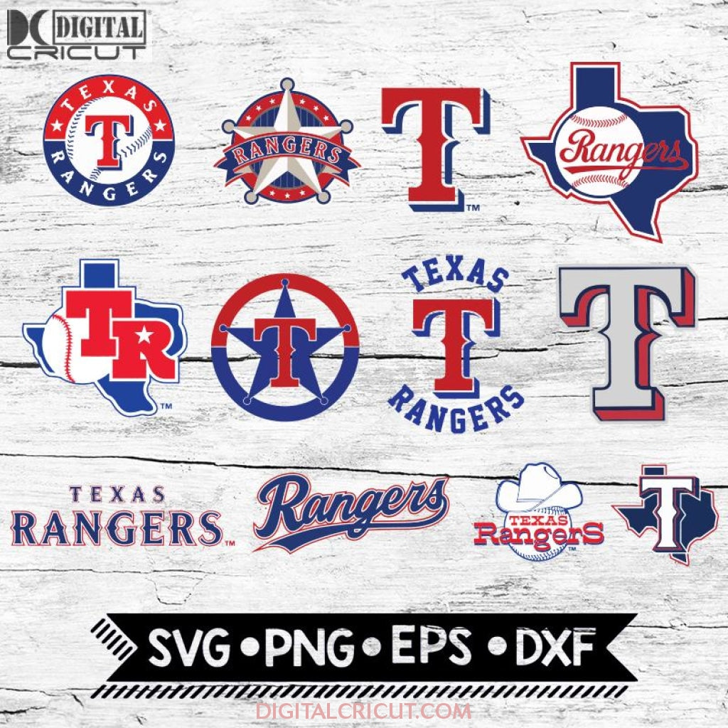 Peagle Power Texas Rangers SVG Silhouette Cricut Files