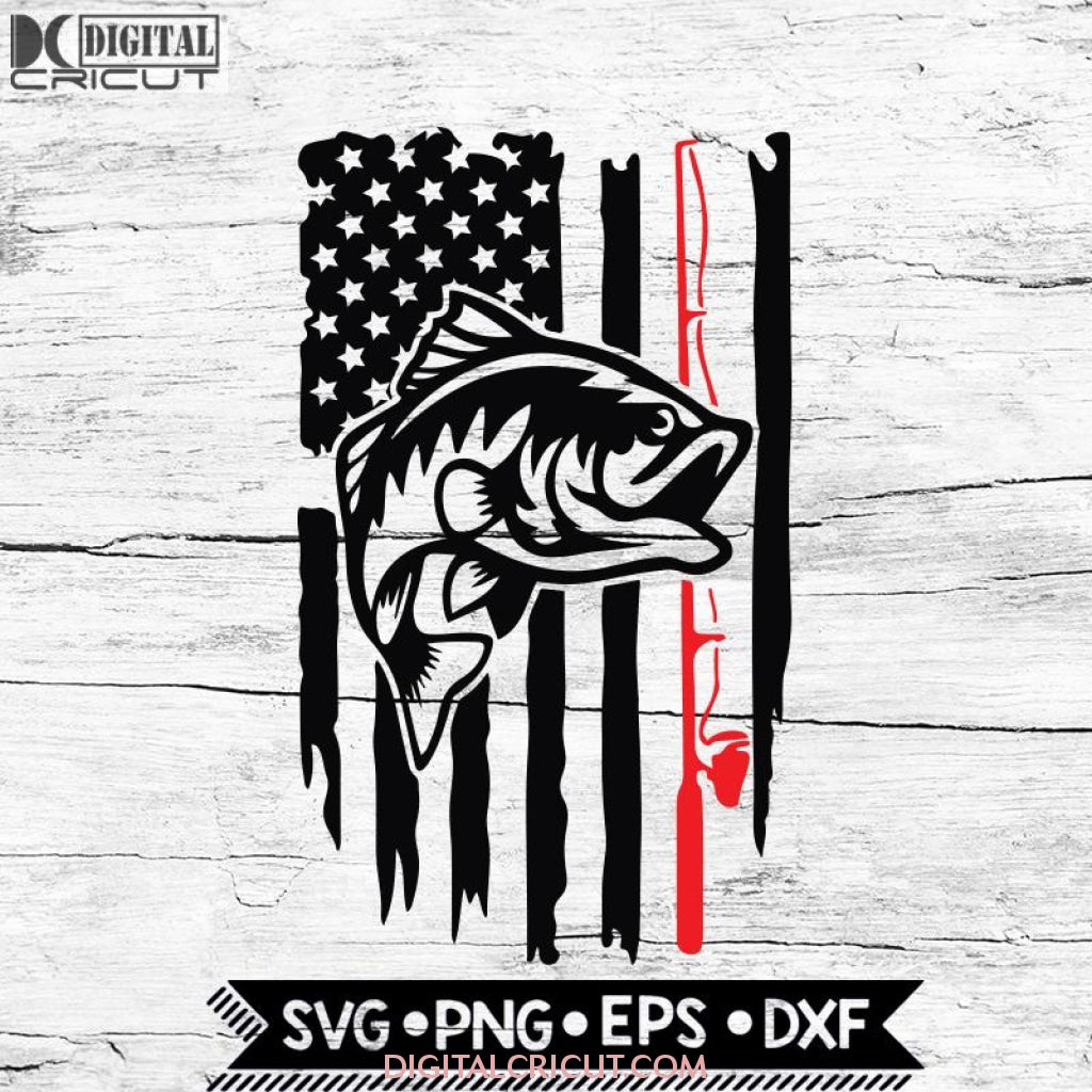 Fishing Svg, American Flag Svg, Outdoor Svg, Cricut File, Svg, Reel Co – Digitalcricut