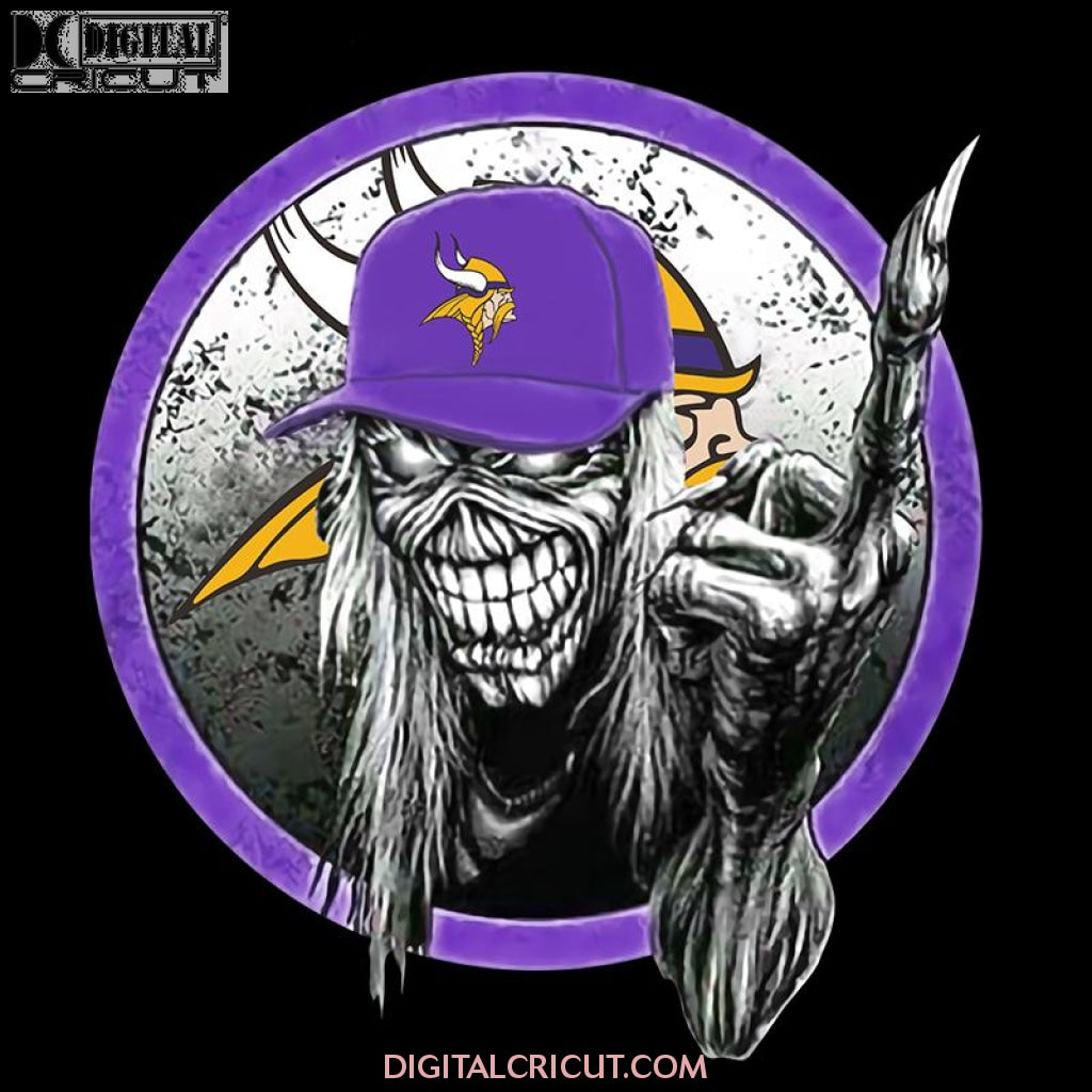 Minnesota Vikings NFL Christmas Logo SVG Digital Cricut File