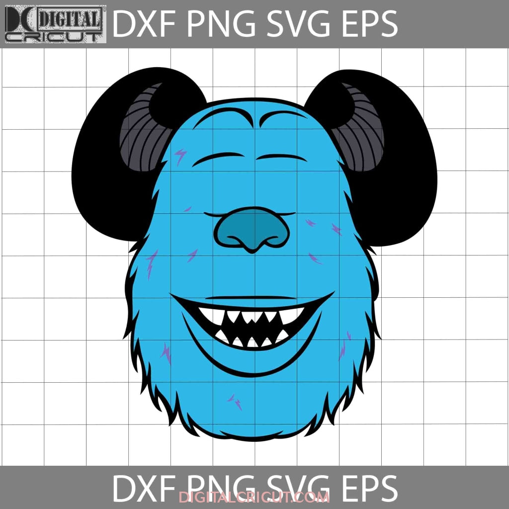 monsters university clipart Monsters Svg, Monster University Svg, Mickey Ears Svg, Cartoon Svg, Cr – Digitalcricut