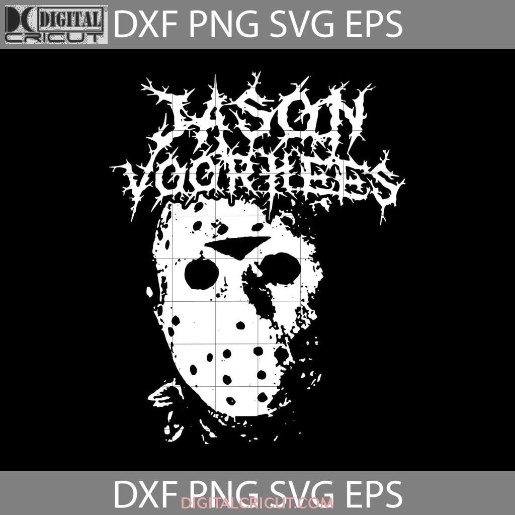 Jason Mask SVG, Friday The 13th SVG, Jason Voorhees SVG, Horror Movie  Killer Halloween SVG, PNG, DXF, EPS, Cut Files For Cricut