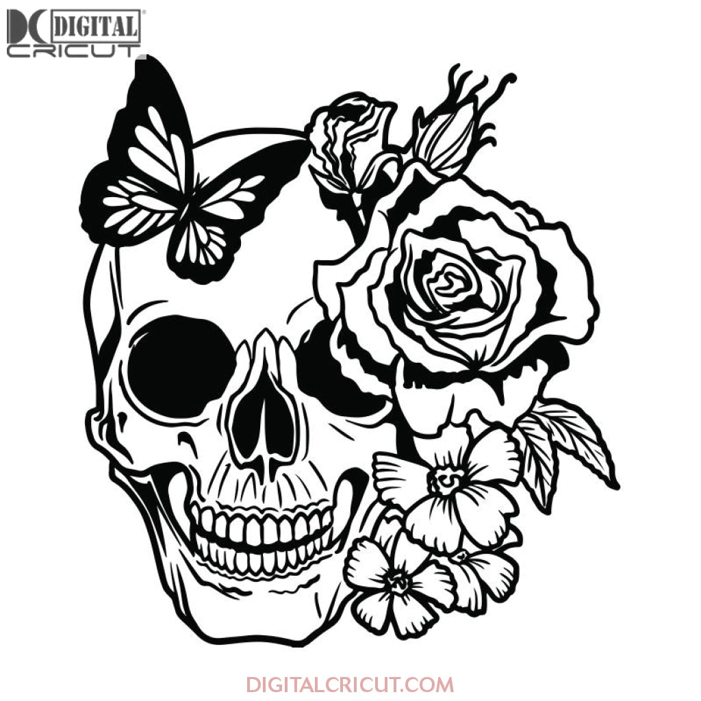 Love Floral Rose Svg Files for Cricut Designs Silhouette 