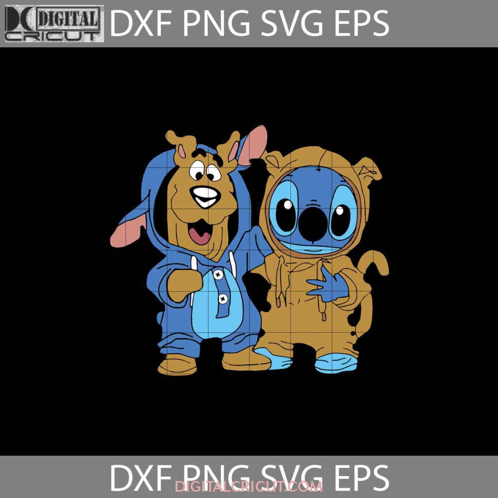 Lilo and Stitch Cartoon Characters Svg, Png, Eps, Pdf, Dxf, Digital Download