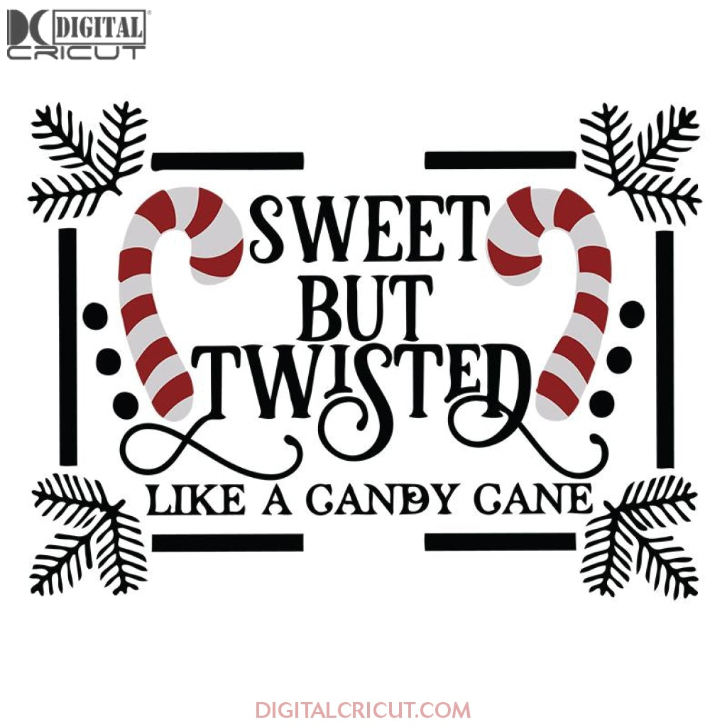 Stitch with candy cane SVG, Stitch santa hat SVG, Candy cane christmas SVG