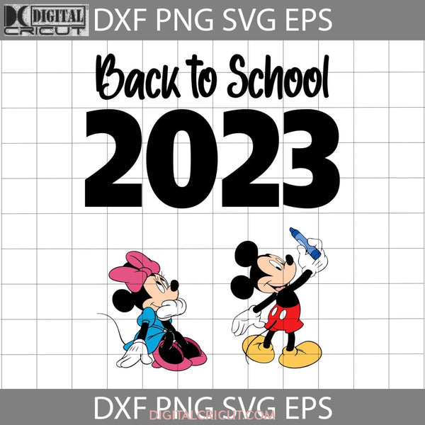 2023 Svg Class Of Graduation Back To School Cricut File Clipart Png Eps Dxf