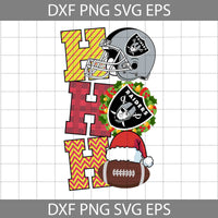 Ho Ho Ho Svg, Football Svg, Cartoon Svg, Cricut File, Clipart, Svg, Png, Eps, Dxf