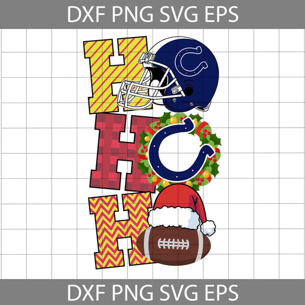 Ho Ho Ho Svg, Football Svg, Cartoon Svg, Cricut File, Clipart, Svg, Png, Eps, Dxf