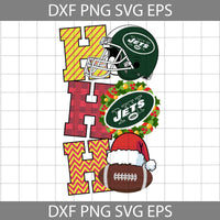 Ho Ho Ho Svg, Football Svg, Cartoon Svg, Cricut File, Clipart, Svg, Png, Eps, Dxf