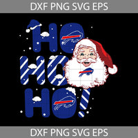 Ho Ho Ho Svg, Santa Claus Svg, Football Svg, Cartoon Svg, Cricut File, Clipart, Svg, Png, Eps, Dxf