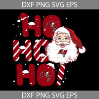 Ho Ho Ho Svg, Santa Claus Svg, Football Svg, Cartoon Svg, Cricut File, Clipart, Svg, Png, Eps, Dxf