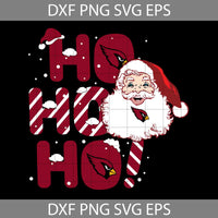 Ho Ho Ho Svg, Santa Claus Svg, Football Svg, Cartoon Svg, Cricut File, Clipart, Svg, Png, Eps, Dxf