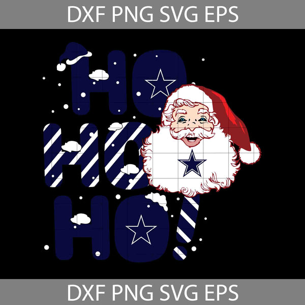 Ho Ho Ho Svg, Santa Claus Svg, Football Svg, Cartoon Svg, Cricut File, Clipart, Svg, Png, Eps, Dxf