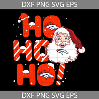 Ho Ho Ho Svg, Santa Claus Svg, Football Svg, Cartoon Svg, Cricut File, Clipart, Svg, Png, Eps, Dxf