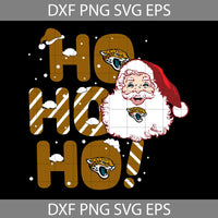 Ho Ho Ho Svg, , Santa Claus  Svg, Football Svg, Cartoon Svg, Cricut File, Clipart, Svg, Png, Eps, Dxf