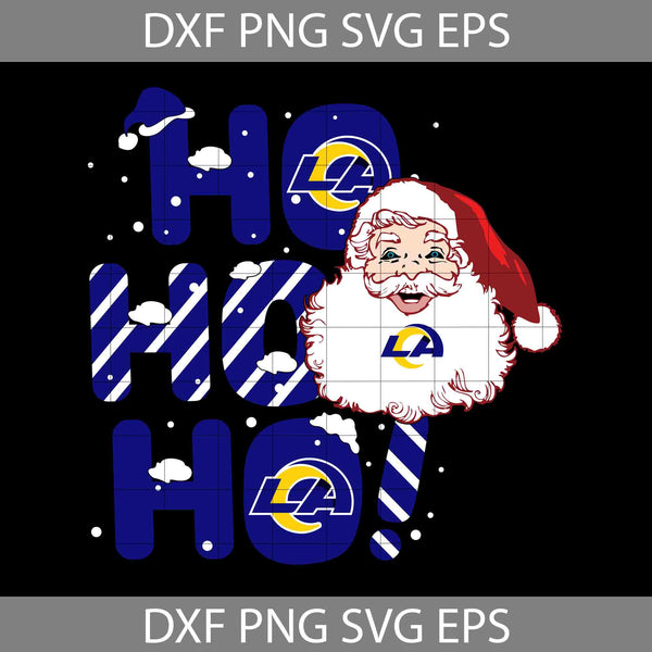 Ho Ho Ho Svg, Santa Claus Svg, Football Svg, Cartoon Svg, Cricut File, Clipart, Svg, Png, Eps, Dxf