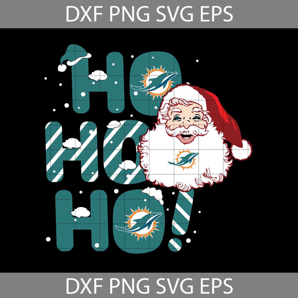 Ho Ho Ho Svg, Santa Claus Svg, Football Svg, Cartoon Svg, Cricut File, Clipart, Svg, Png, Eps, Dxf