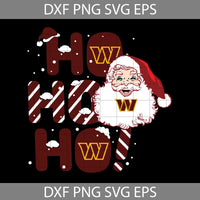 Ho Ho Ho Svg, Santa Claus Svg, Football Svg, Cartoon Svg, Cricut File, Clipart, Svg, Png, Eps, Dxf