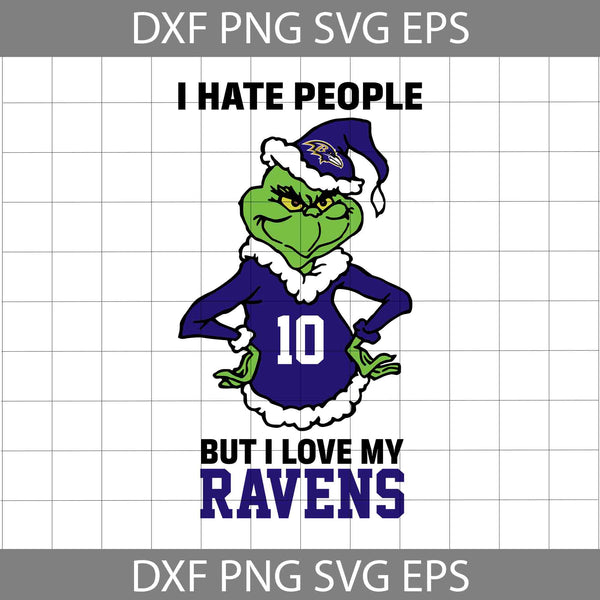 I Hate People But I Love My Football Svg, Football Svg, Cartoon Svg, Cricut File, Clipart, Svg, Png, Eps, Dxf