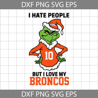 I Hate People But I Love My Football Svg, Football Svg, Cartoon Svg, Cricut File, Clipart, Svg, Png, Eps, Dxf