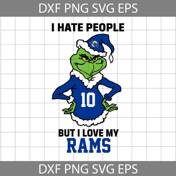 I Hate People But I Love My Football Svg, Football Svg, Cartoon Svg, Cricut File, Clipart, Svg, Png, Eps, Dxf