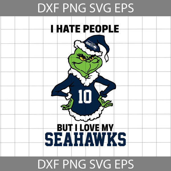 I Hate People But I Love My Football Svg, Football Svg, Cartoon Svg, Cricut File, Clipart, Svg, Png, Eps, Dxf