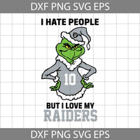 I Hate People But I Love My Football Svg, Football Svg, Cartoon Svg, Cricut File, Clipart, Svg, Png, Eps, Dxf