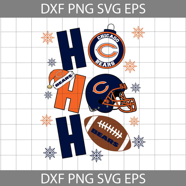 Hohoho Svg, Football Svg, Cartoon Svg, Cricut File, Clipart, Svg, Png, Eps, Dxf