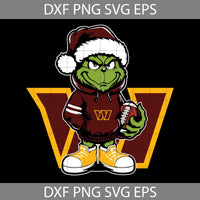 Santa Hat Svg, Football Team Svg, Cartoon Svg, Cricut File, Clipart, Svg, Png, Eps, Dxf