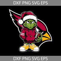 Santa Hat Svg, Football Team Svg, Cartoon Svg, Cricut File, Clipart, Svg, Png, Eps, Dxf