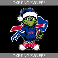 Santa Hat Svg, Football Team Svg, Cartoon Svg, Cricut File, Clipart, Svg, Png, Eps, Dxf