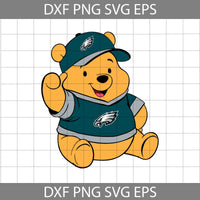 Bear Svg, Football Svg, Cartoon Svg, Cricut File, Clipart, Svg, Png, Eps, Dxf
