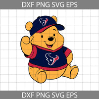 Bear Svg, Football Svg, Cartoon Svg, Cricut File, Clipart, Svg, Png, Eps, Dxf