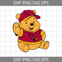 Bear Svg, Football Svg, Cartoon Svg, Cricut File, Clipart, Svg, Png, Eps, Dxf