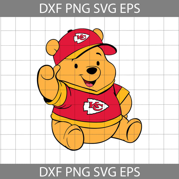 Bear Svg, Football Svg, Cartoon Svg, Cricut File, Clipart, Svg, Png, Eps, Dxf