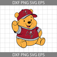 Bear Svg, Football Svg, Cartoon Svg, Cricut File, Clipart, Svg, Png, Eps, Dxf