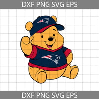 Bear Svg, Football Svg, Cartoon Svg, Cricut File, Clipart, Svg, Png, Eps, Dxf