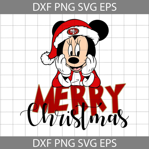 Mouse Christmas Svg, Football Team Svg, Cartoon Svg, Cricut File, Clipart, Svg, Png, Eps, Dxf