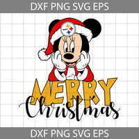 Mouse Christmas Svg, Football Team Svg, Cartoon Svg, Cricut File, Clipart, Svg, Png, Eps, Dxf