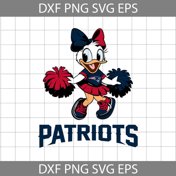 Duck Cheerleader Svg, Football Svg, Cartoon Svg, Cricut File, Clipart, Svg, Png, Eps, Dxf