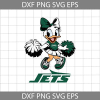 Duck Cheerleader Svg, Football Svg, Cartoon Svg, Cricut File, Clipart, Svg, Png, Eps, Dxf
