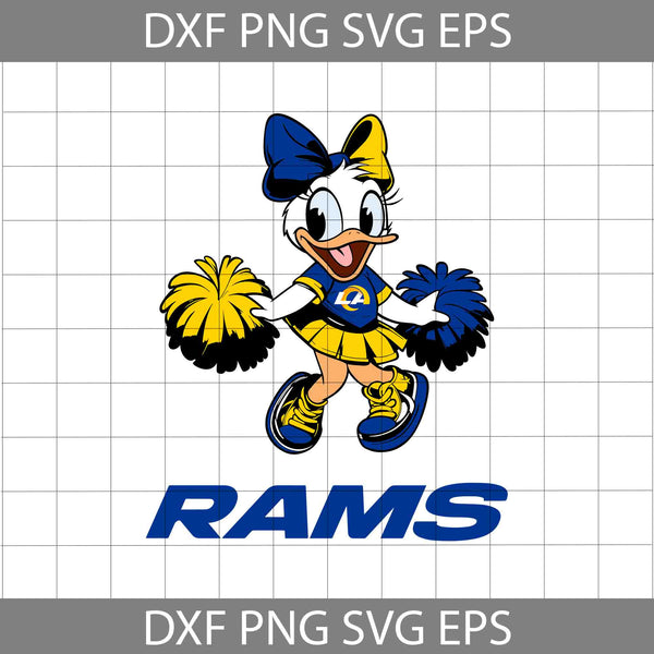 Duck Cheerleader Svg, Football Svg, Cartoon Svg, Cricut File, Clipart, Svg, Png, Eps, Dxf