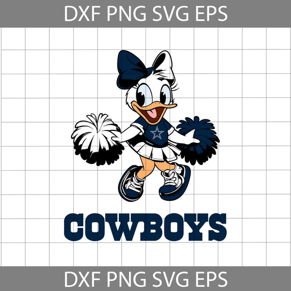 Duck Cheerleader Svg, Football Svg, Cartoon Svg, Cricut File, Clipart, Svg, Png, Eps, Dxf
