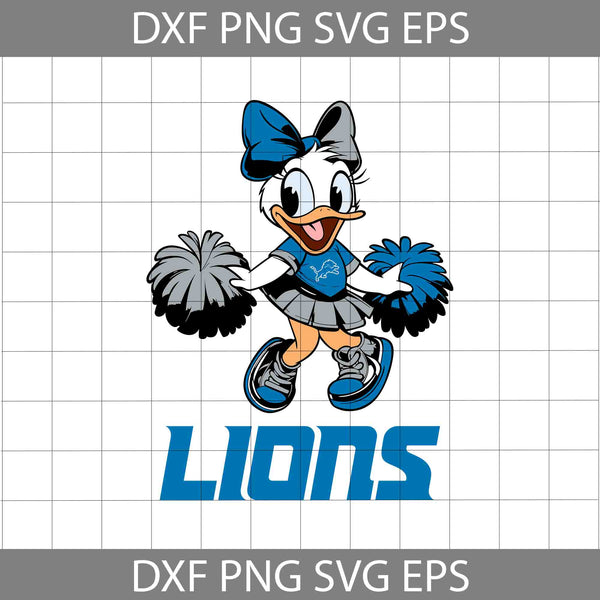 Duck Cheerleader Svg, Football Svg, Cartoon Svg, Cricut File, Clipart, Svg, Png, Eps, Dxf
