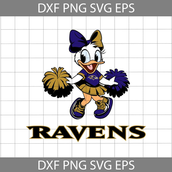 Duck Cheerleader Svg, Football Svg, Cartoon Svg, Cricut File, Clipart, Svg, Png, Eps, Dxf