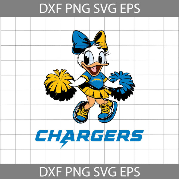 Duck Cheerleader Svg, Football Svg, Cartoon Svg, Cricut File, Clipart, Svg, Png, Eps, Dxf
